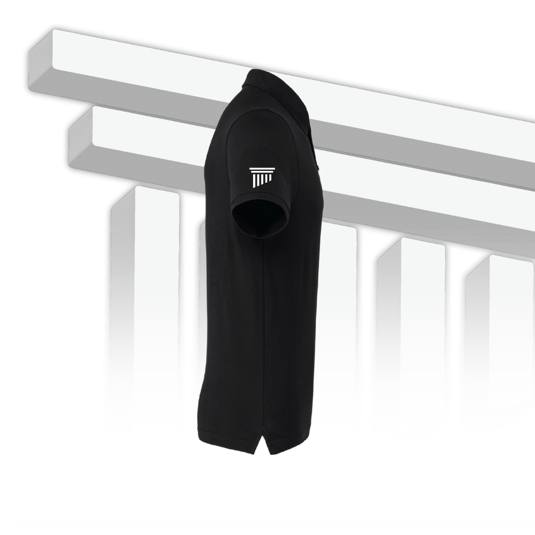 Polo piqué uomo maniche corte