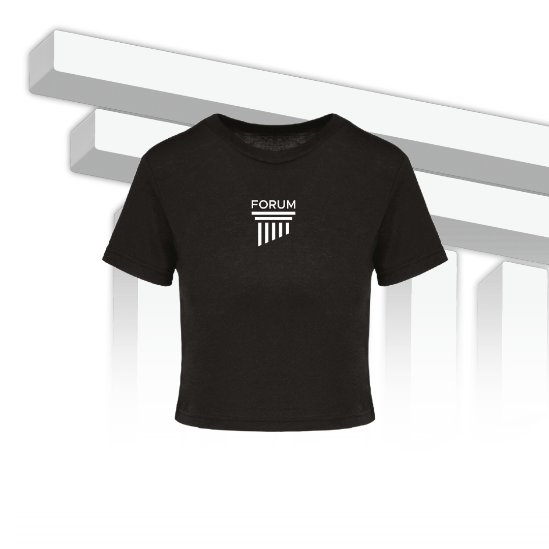 Crop top triblend donna