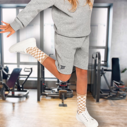 Bermuda bambino ecosostenibili in felpa