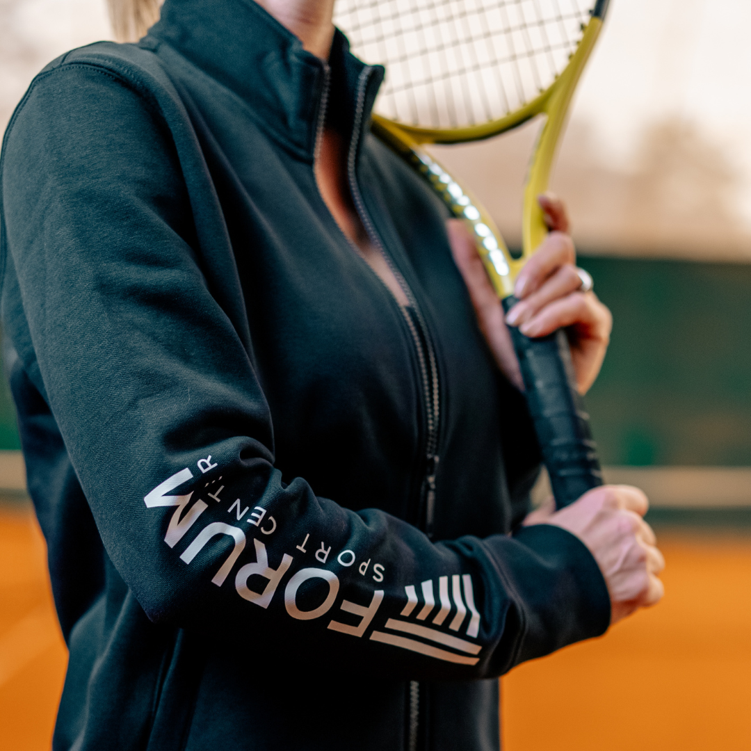 Felpa full zip donna