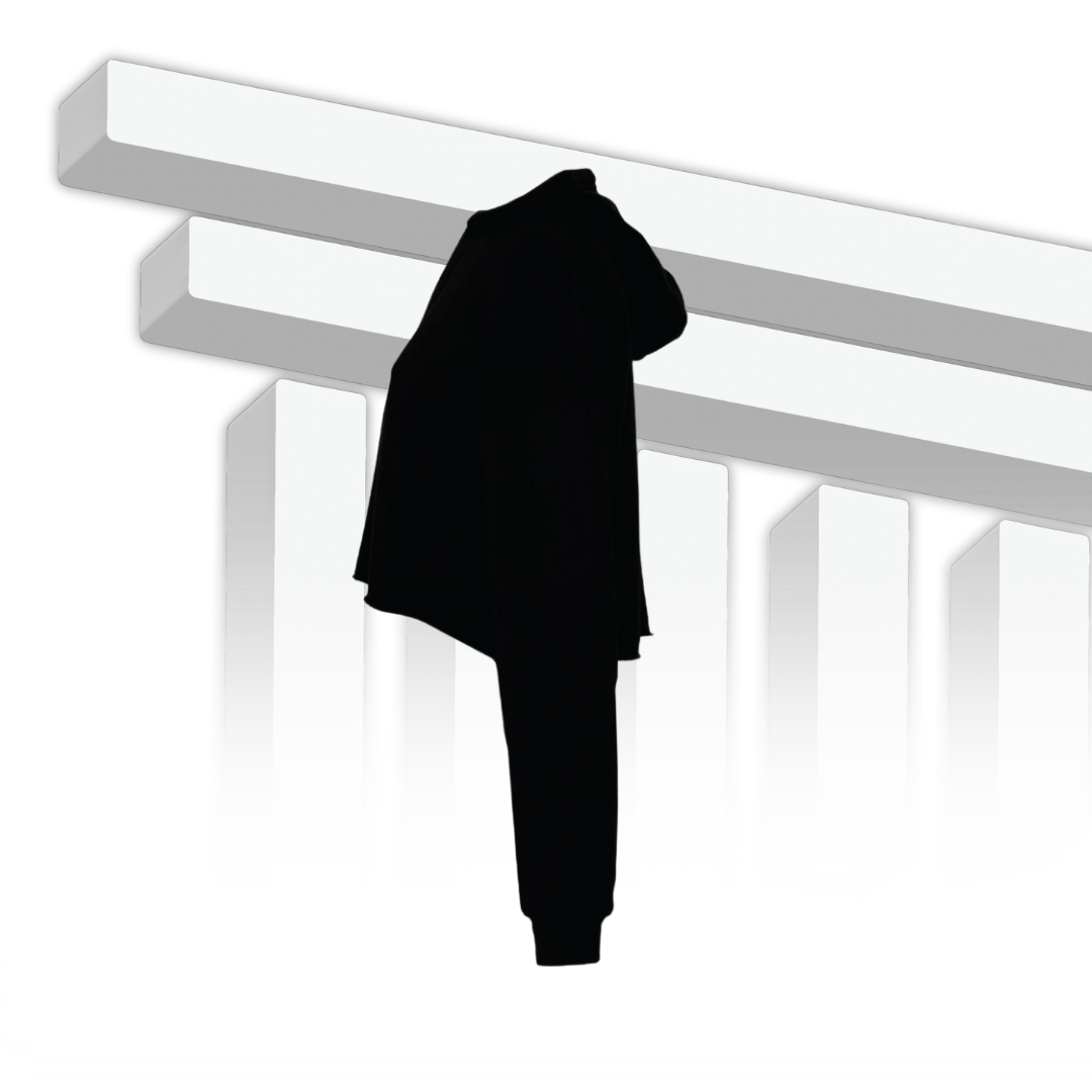 Felpa corta con cappuccio